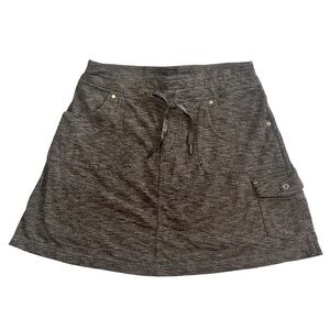Kuhl Mova Gray Skirt with Built-in Shorts